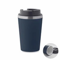 Kép 1/4 - BLERM Pohár kerámia bevonattal 350ml, francia tengerészkék