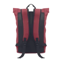 Kép 2/3 - LAPTOSA 15 colos laptop PU hátizsák, bordó