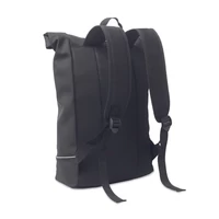 Kép 6/6 - Laptosa 15 colos laptop PU hátizsák, fekete