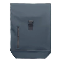 Kép 3/3 - LAPTOSA 15 colos laptop PU hátizsák, francia tengerészkék