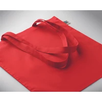 Kép 4/4 - OSOLE+ COLOUR Fairtrade bevásárlótáska 180 g, piros