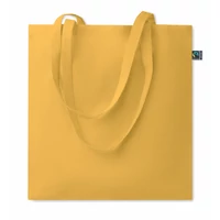 Kép 1/4 - OSOLE+ COLOUR Fairtrade bevásárlótáska 180 g, sárga