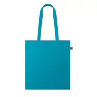 Kép 2/4 - OSOLE+ COLOUR Fairtrade bevásárlótáska 180 g, türkiz