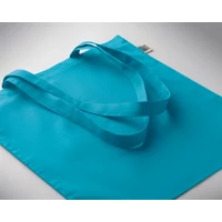 Kép 4/4 - OSOLE+ COLOUR Fairtrade bevásárlótáska 180 g, türkiz