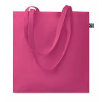 Kép 1/4 - OSOLE+ COLOUR Fairtrade bevásárlótáska 180 g, fukszia