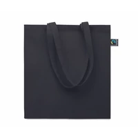 Kép 2/6 - OSOLE++ COLOUR Fairtrade bevásárlótáska 180 g, fekete