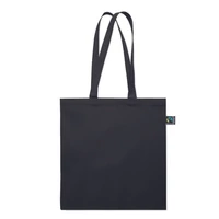 Kép 3/6 - OSOLE++ COLOUR Fairtrade bevásárlótáska 180 g, fekete