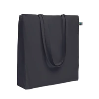 Kép 1/6 - OSOLE++ COLOUR Fairtrade bevásárlótáska 180 g, fekete