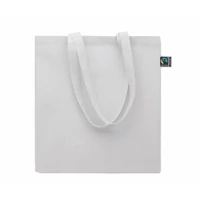 Kép 2/6 - OSOLE++ COLOUR Fairtrade bevásárlótáska 180 g, fehér