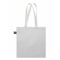 Kép 5/6 - OSOLE++ COLOUR Fairtrade bevásárlótáska 180 g, fehér