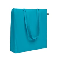 Kép 1/6 - OSOLE++ COLOUR Fairtrade bevásárlótáska 180 g, türkiz