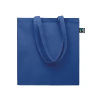 Kép 2/6 - OSOLE++ COLOUR Fairtrade bevásárlótáska 180 g, királykék