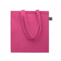 Kép 2/6 - OSOLE++ COLOUR Fairtrade bevásárlótáska 180 g, fukszia