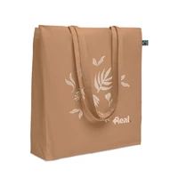 Kép 5/7 - OSOLE++ COLOUR Fairtrade bevásárlótáska 180 g, elefántcsont