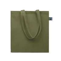 Kép 2/6 - OSOLE++ COLOUR Fairtrade bevásárlótáska 180 g, sötétzöld