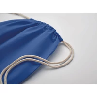 Kép 5/5 - OSOLE DRAW COLOUR Fairtrade zsinóros táska 180 g, királykék