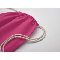 Kép 5/5 - OSOLE DRAW COLOUR Fairtrade zsinóros táska 180 g, fukszia