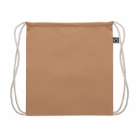 Kép 3/5 - OSOLE DRAW COLOUR Fairtrade zsinóros táska 180 g, elefántcsont