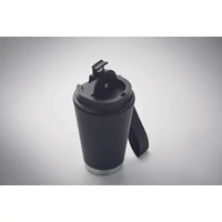 Kép 4/4 - TOPIZ Duplafalú pohár 300 ml, fekete