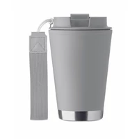Kép 2/4 - TOPIZ Duplafalú pohár 300 ml, szürke