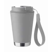 Kép 1/4 - TOPIZ Duplafalú pohár 300 ml, szürke