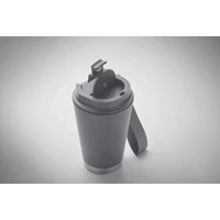 Kép 3/4 - TOPIZ Duplafalú pohár 300 ml, kőszürke