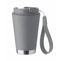 Kép 1/4 - TOPIZ Duplafalú pohár 300 ml, kőszürke