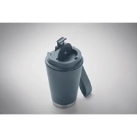 Kép 3/4 - TOPIZ Duplafalú pohár 300 ml, petrolkék