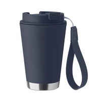 Kép 1/4 - TOPIZ Duplafalú pohár 300 ml, francia tengerészkék