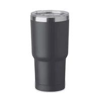 Kép 1/4 - SUM Duplafalú pohár 500 ml, fekete