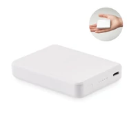 Kép 1/12 - KLEINPOW 5000 mAh powerbank akkumulátor, fehér