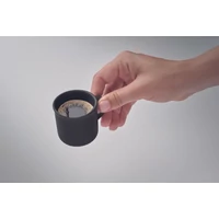 Kép 2/4 - ESPRES Kerámia eszpresszó csésze 40ml, fekete