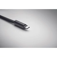 Kép 7/9 - COCHARGE 60W töltő-/adatkábel nyakpánt  MO2618, fekete