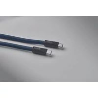 Kép 6/12 - COCHARGE 60W töltő-/adatkábel nyakpánt, francia tengerészkék