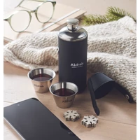 Kép 3/9 - COCOON Italtartó poharakkal, 230 ml, fekete