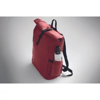 Kép 12/12 - BANGKOK ROLL Rolltop laptop hátizsák 600D, bordó