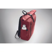 Kép 3/12 - BANGKOK ROLL Rolltop laptop hátizsák 600D, bordó