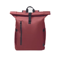 Kép 4/12 - BANGKOK ROLL Rolltop laptop hátizsák 600D, bordó