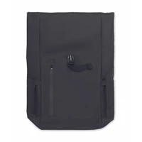 Kép 7/11 - BANGKOK ROLL Rolltop laptop hátizsák 600D, fekete