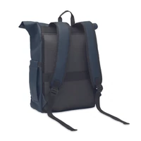 Kép 2/11 - BANGKOK ROLL Rolltop laptop hátizsák 600D, kék