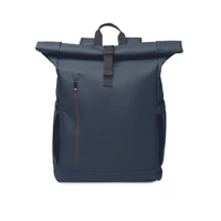 Kép 4/11 - BANGKOK ROLL Rolltop laptop hátizsák 600D, kék