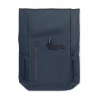 Kép 8/11 - BANGKOK ROLL Rolltop laptop hátizsák 600D, kék