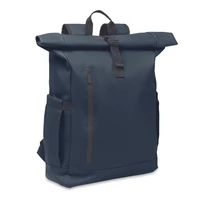 Kép 1/11 - BANGKOK ROLL Rolltop laptop hátizsák 600D, kék
