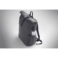 Kép 6/13 - BANGKOK ROLL Rolltop laptop hátizsák 600D, kőszürke