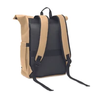 Kép 2/13 - BANGKOK ROLL Rolltop laptop hátizsák 600D, khaki