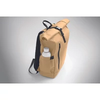 Kép 3/13 - BANGKOK ROLL Rolltop laptop hátizsák 600D, khaki