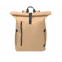 Kép 4/13 - BANGKOK ROLL Rolltop laptop hátizsák 600D, khaki