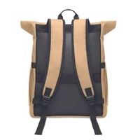 Kép 5/13 - BANGKOK ROLL Rolltop laptop hátizsák 600D, khaki