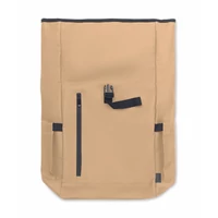 Kép 9/13 - BANGKOK ROLL Rolltop laptop hátizsák 600D, khaki
