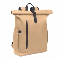 Kép 1/13 - BANGKOK ROLL Rolltop laptop hátizsák 600D, khaki